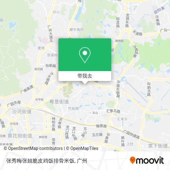 张秀梅张姐脆皮鸡饭排骨米饭地图