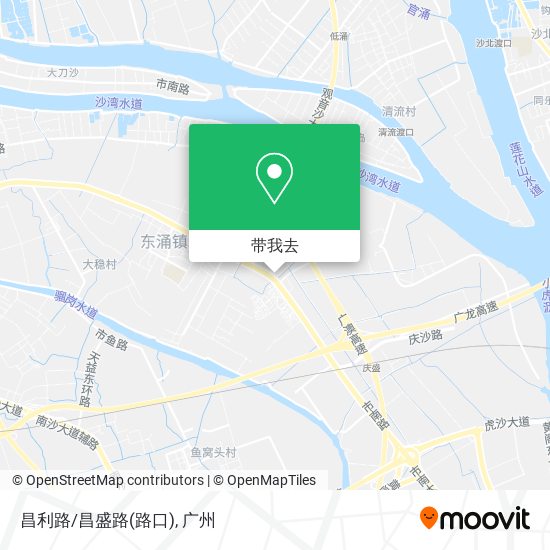 昌利路/昌盛路(路口)地图