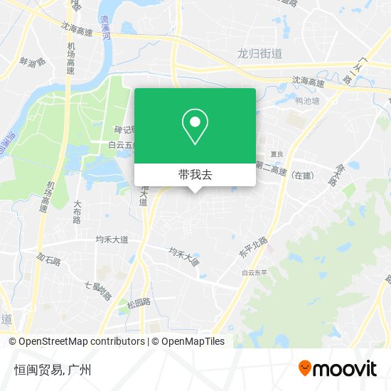 恒闽贸易地图