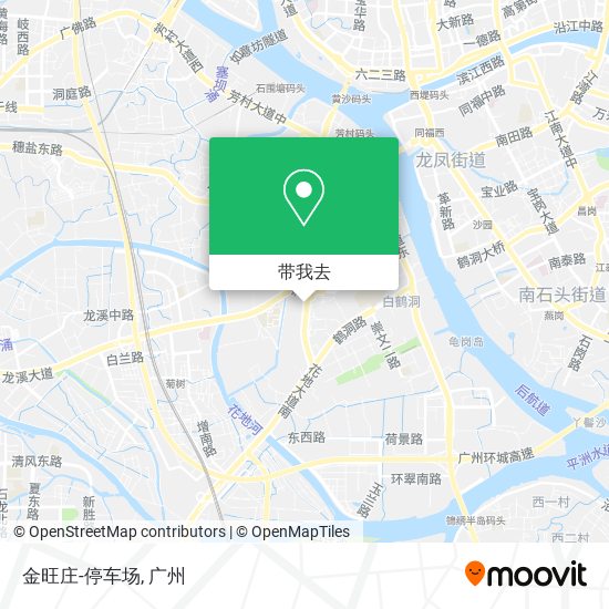 金旺庄-停车场地图