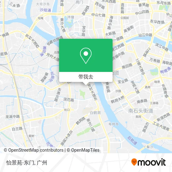 怡景苑-东门地图