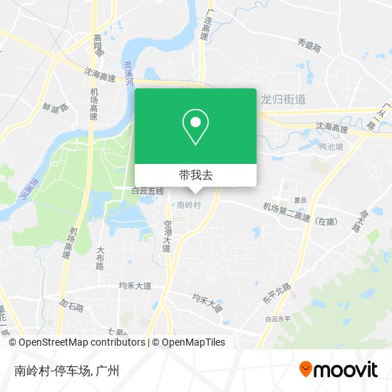 南岭村-停车场地图