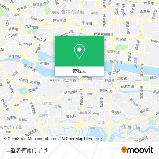 丰盈居-西南门地图