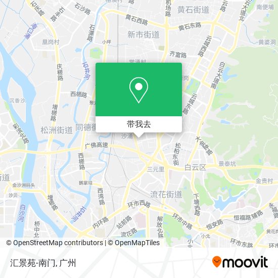 汇景苑-南门地图