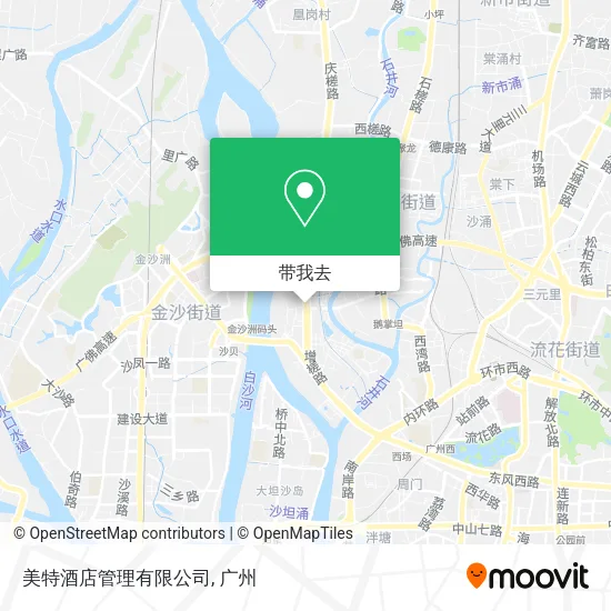 美特酒店管理有限公司地图