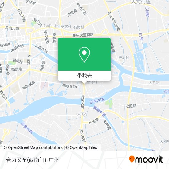 合力叉车(西南门)地图