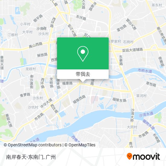 南岸春天-东南门地图