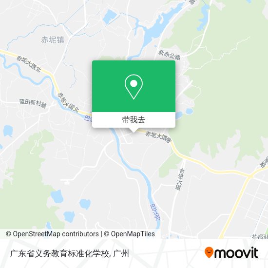 广东省义务教育标准化学校地图