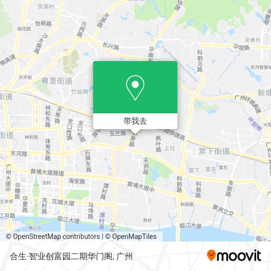 合生·智业创富园二期华门阁地图