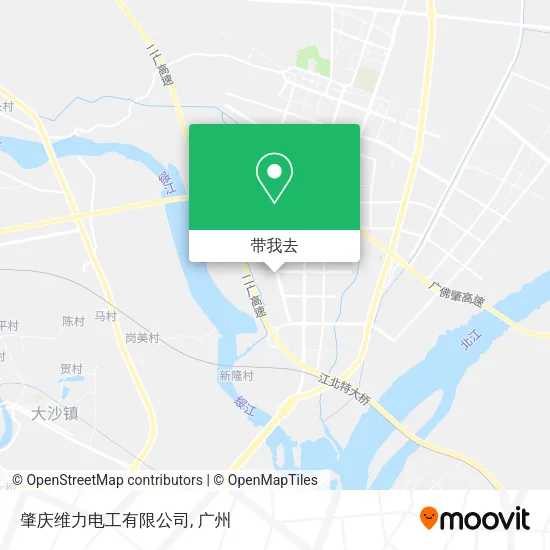 肇庆维力电工有限公司地图