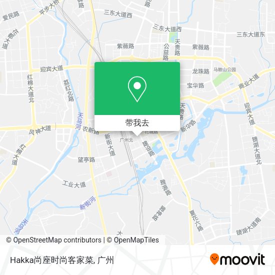 Hakka尚座时尚客家菜地图