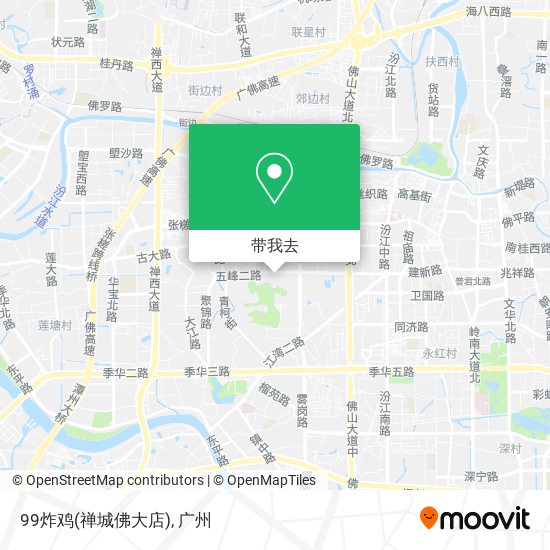 99炸鸡(禅城佛大店)地图