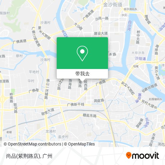 尚品(紫荆路店)地图
