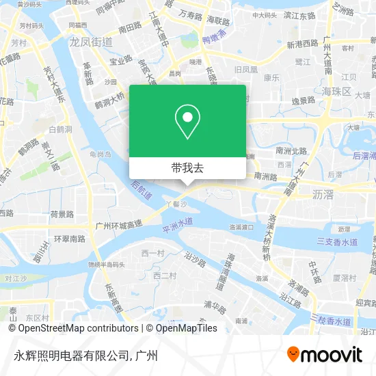 永辉照明电器有限公司地图