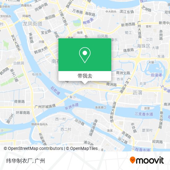 纬华制衣厂地图
