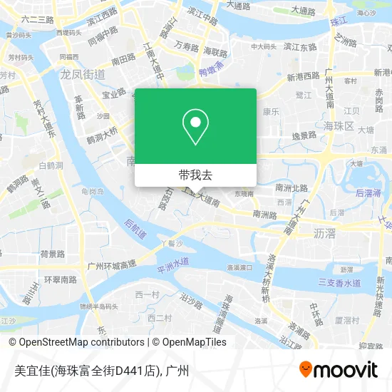 美宜佳(海珠富全街D441店)地图