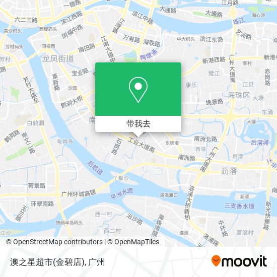 澳之星超市(金碧店)地图
