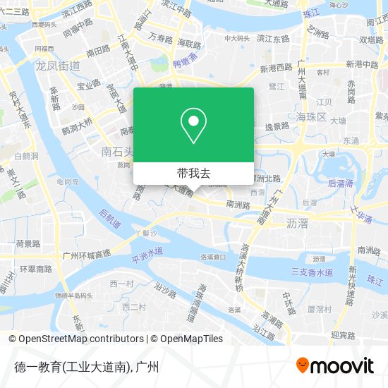 德一教育(工业大道南)地图
