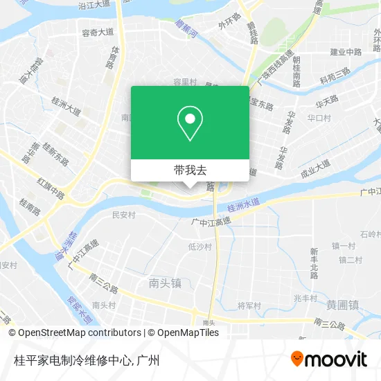 桂平家电制冷维修中心地图