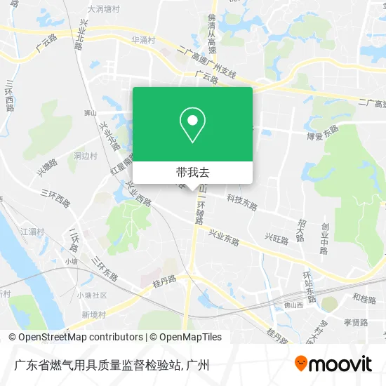 广东省燃气用具质量监督检验站地图