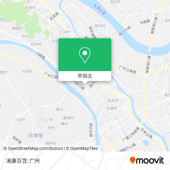 湘廉百货地图