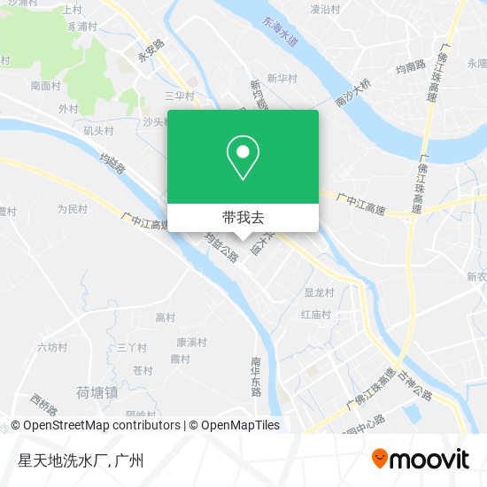 星天地洗水厂地图