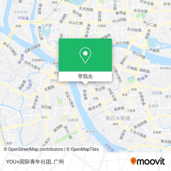 YOU+国际青年社团地图