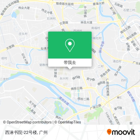 西淋书院-22号楼地图