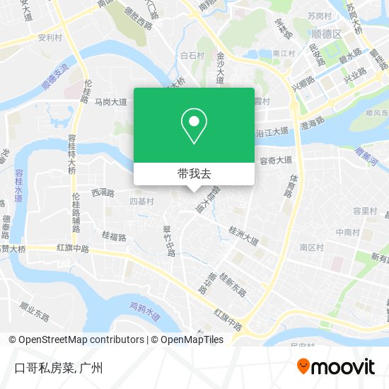 口哥私房菜地图