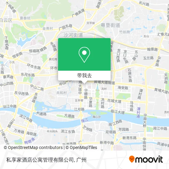 私享家酒店公寓管理有限公司地图