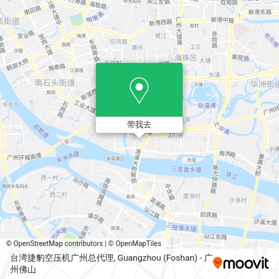 台湾捷豹空压机广州总代理地图