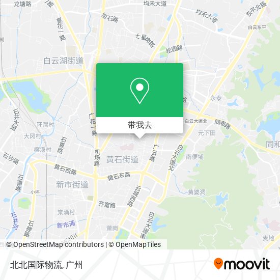 北北国际物流地图