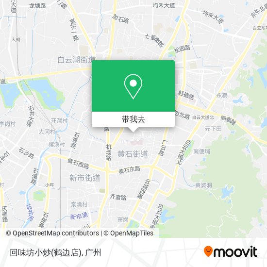 回味坊小炒(鹤边店)地图