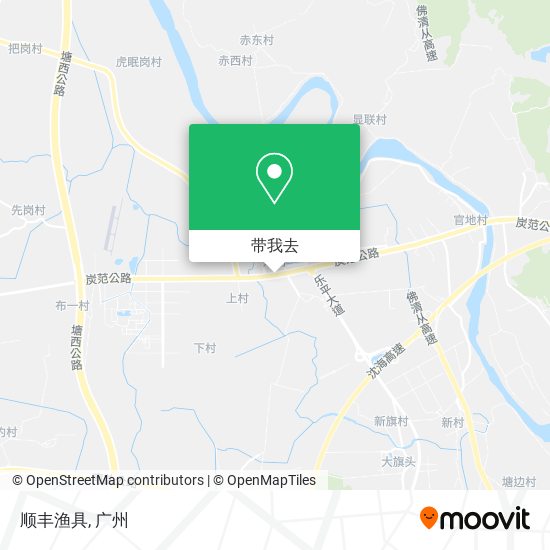 顺丰渔具地图