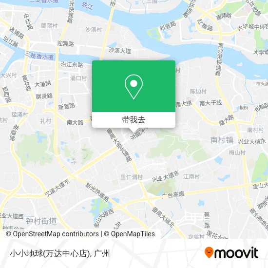 小小地球(万达中心店)地图