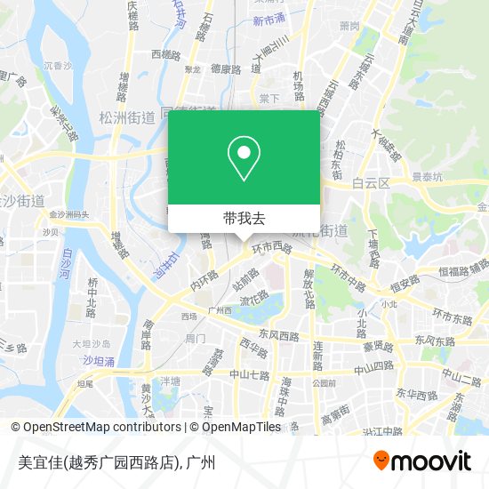 美宜佳(越秀广园西路店)地图