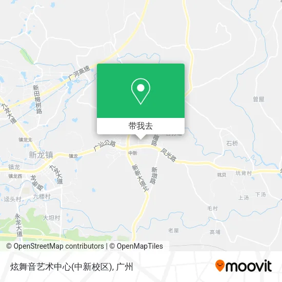 炫舞音艺术中心(中新校区)地图