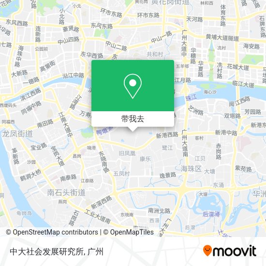 中大社会发展研究所地图