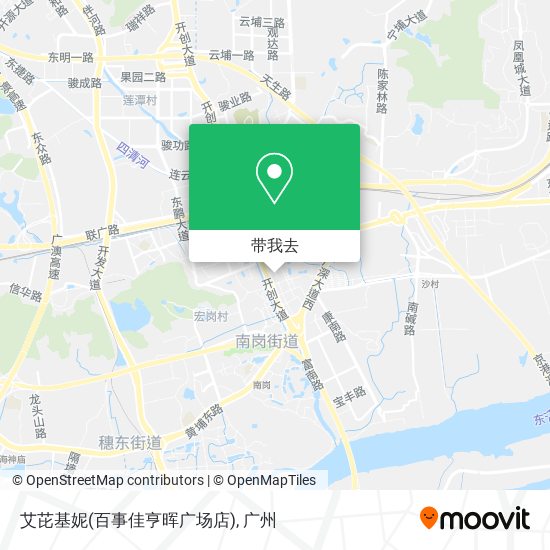 艾芘基妮(百事佳亨晖广场店)地图