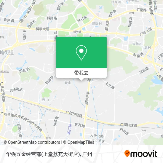 华强五金经营部(上堂荔苑大街店)地图