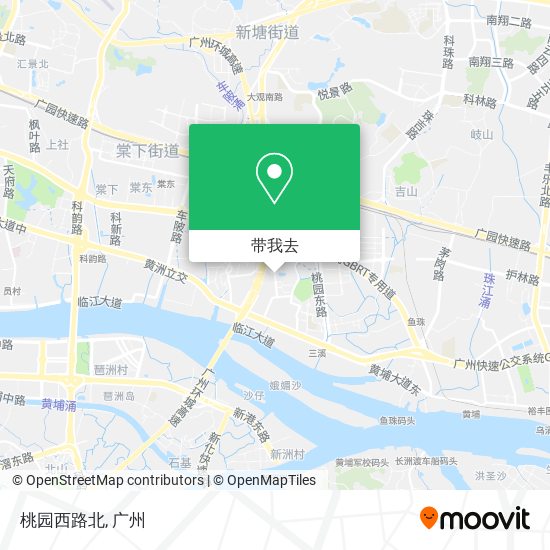 桃园西路北地图