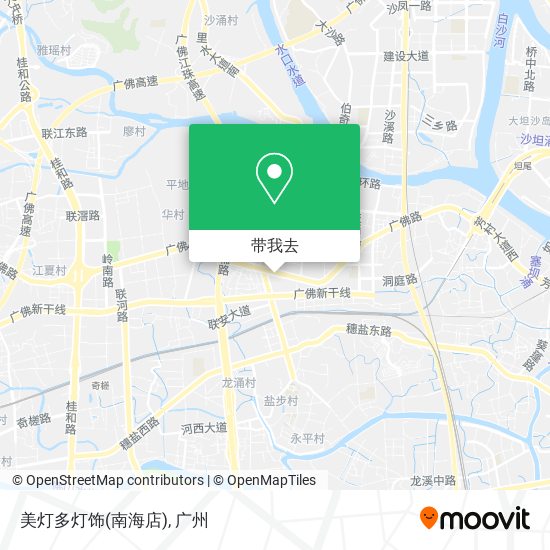 美灯多灯饰(南海店)地图