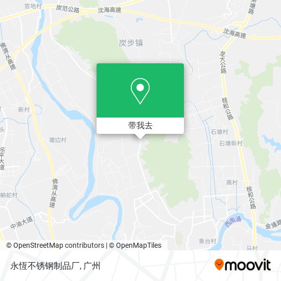 永恆不锈钢制品厂地图