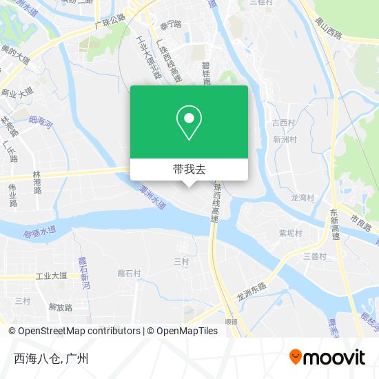 西海八仓地图
