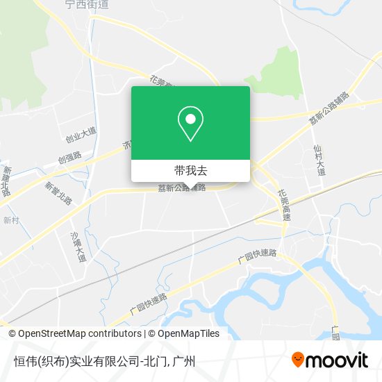 恒伟(织布)实业有限公司-北门地图