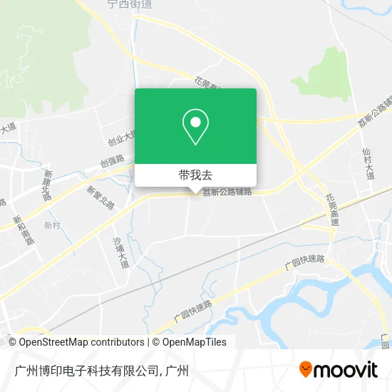 广州博印电子科技有限公司地图