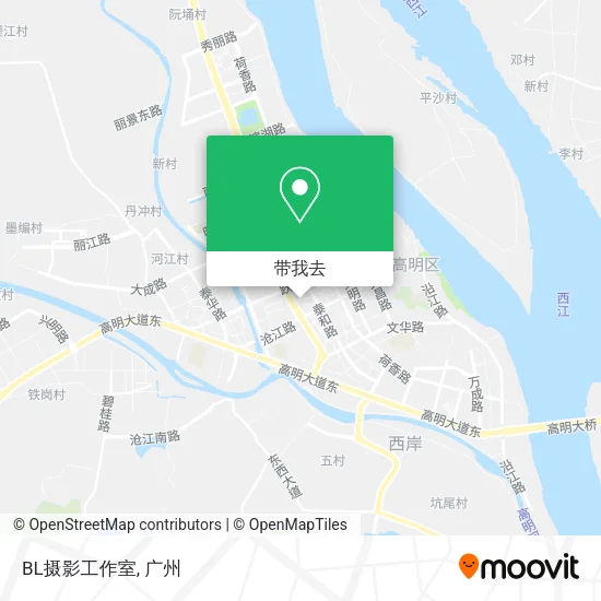 BL摄影工作室地图