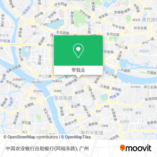 中国农业银行自助银行(同福东路)地图