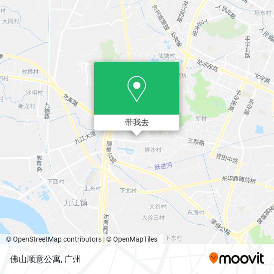 佛山顺意公寓地图