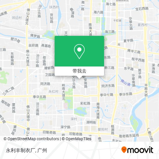 永利丰制衣厂地图